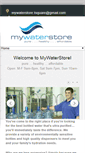 Mobile Screenshot of mywaterstore.net